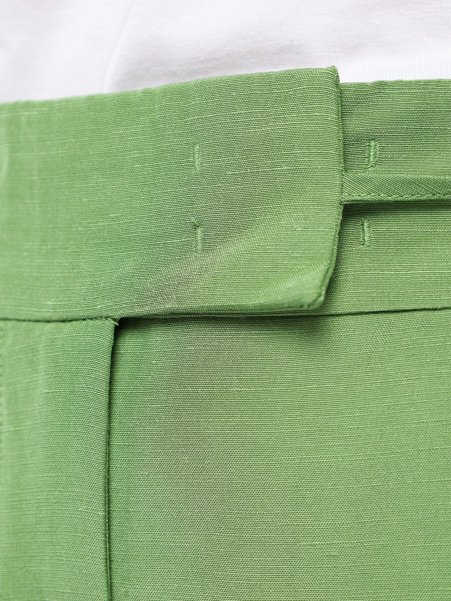 Брюки из смесовой вискозы свободного кроя